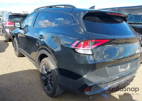 2025 Kia Sportage X-Line из США, поврежденный, VIN 5XYK6CDF5SG280325